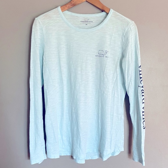 Vineyard Vines Tops - Vineyard Vines Blue Long Sleeve Tee